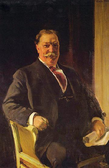 Joaquin Sorolla Y Bastida Portrait of Mr. Taft, President of the United States Sweden oil painting art